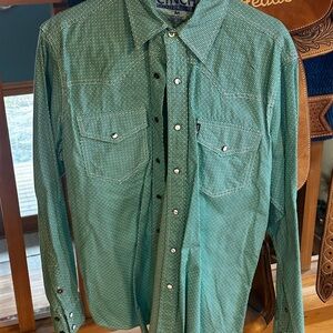 Cinch Green Men's Shirt